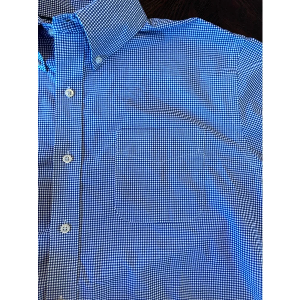 Lauren Ralph Lauren Classic Fit Non-Iron Gingham Shirt - Size 16 ½‎ (32/33)
